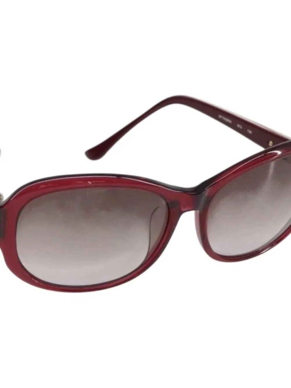 Salvatore Ferragamo Sunglasses plastic Red Auth bs32845